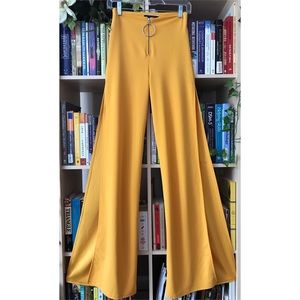 60's 70's Yellow High Waisted Pant NWOT